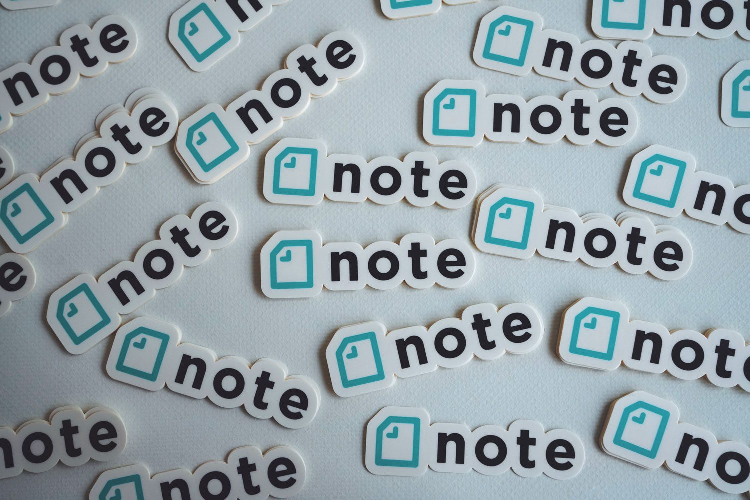 note Novelty Stickers