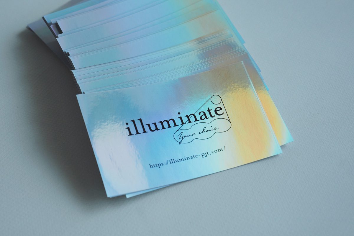 Illuminate Hologram Stickers