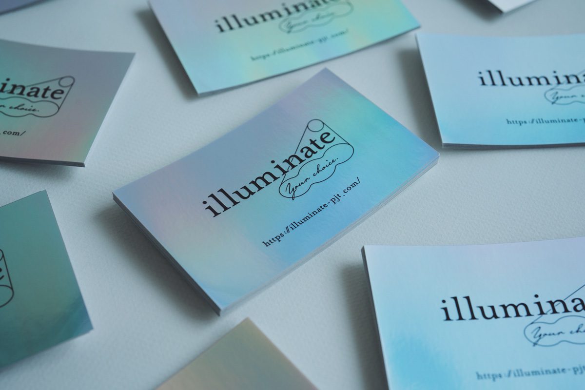 Illuminate Hologram Stickers