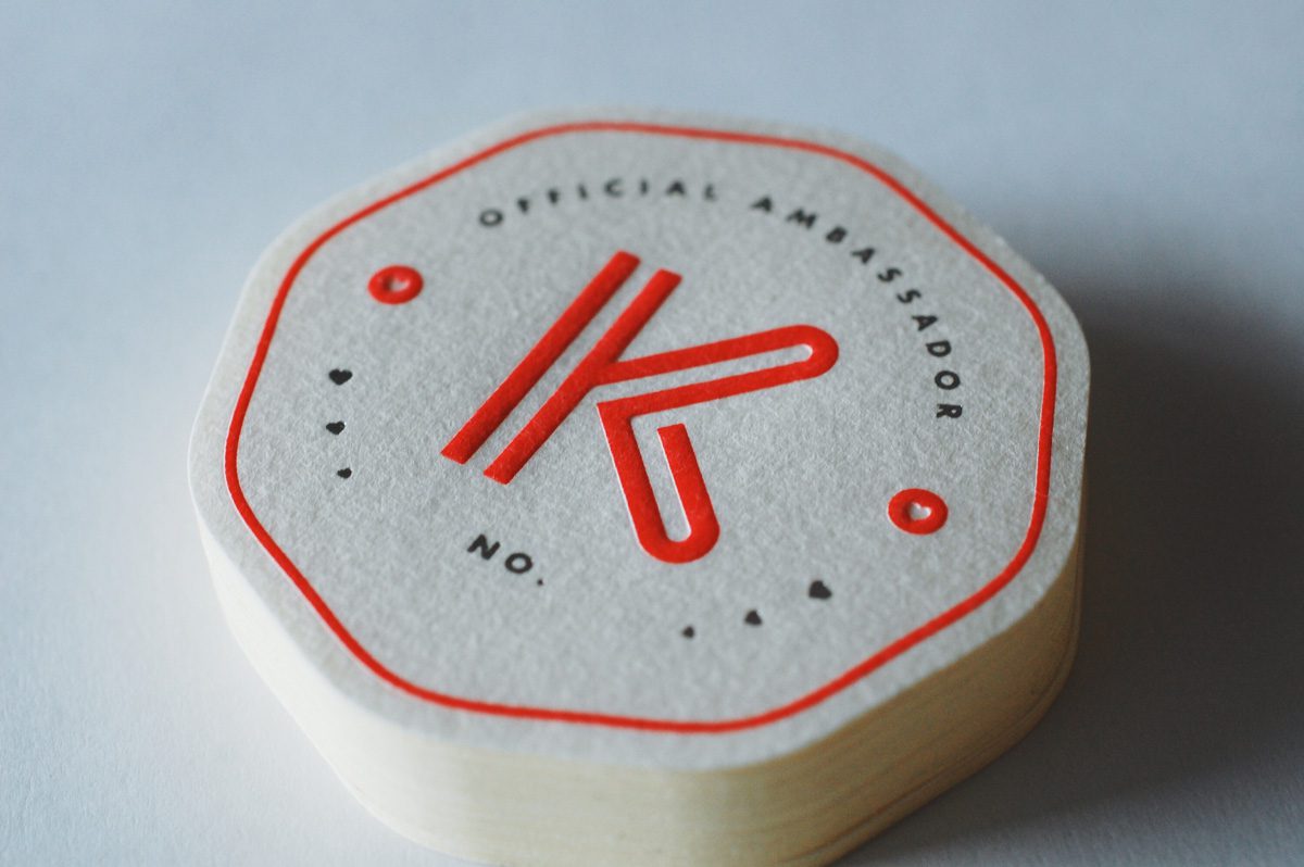 KOU Embossed Foil Seal