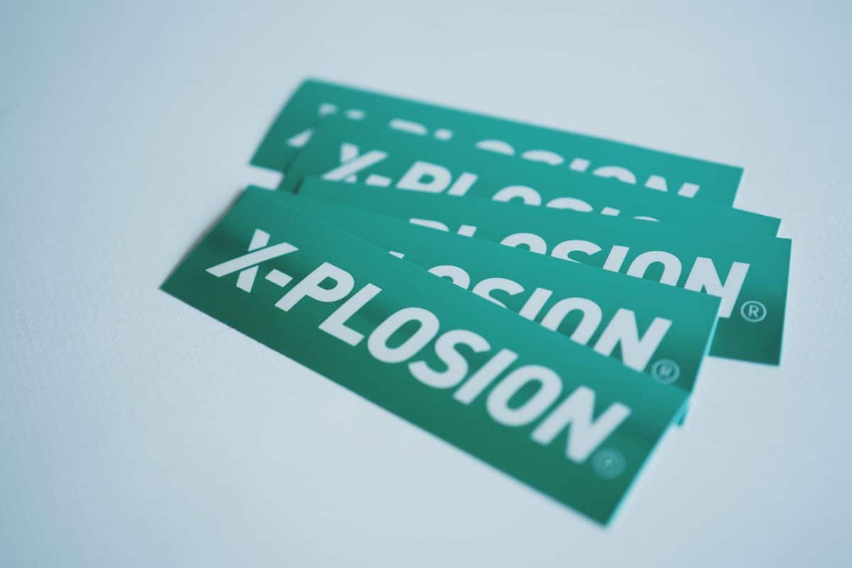 X-PLOSION Foil Stamping Stickers