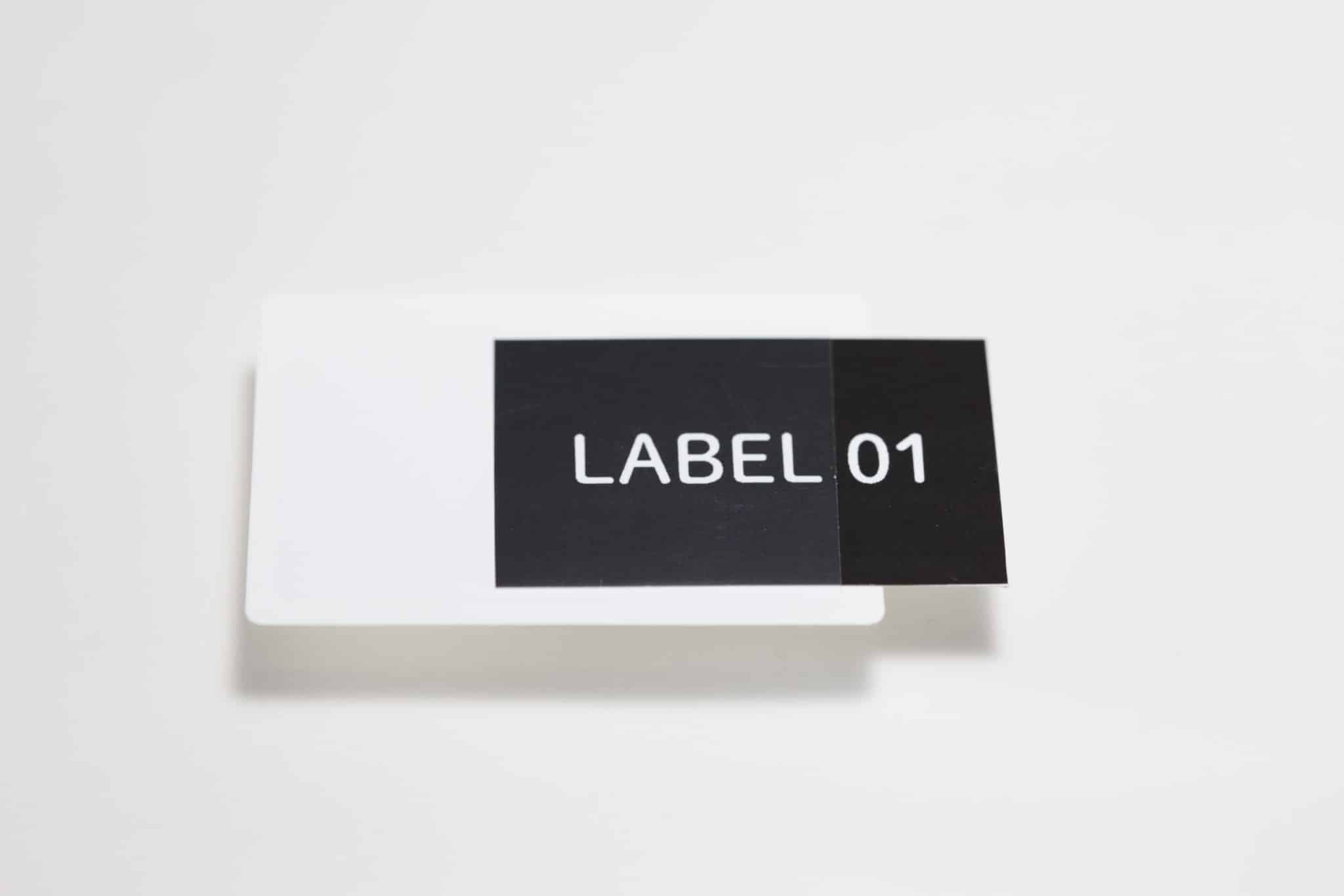 pocket labels