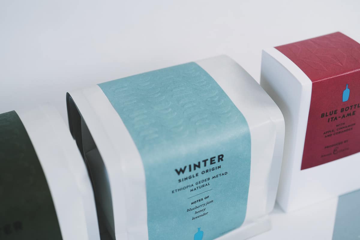 Blue Bottle Coffee Labels