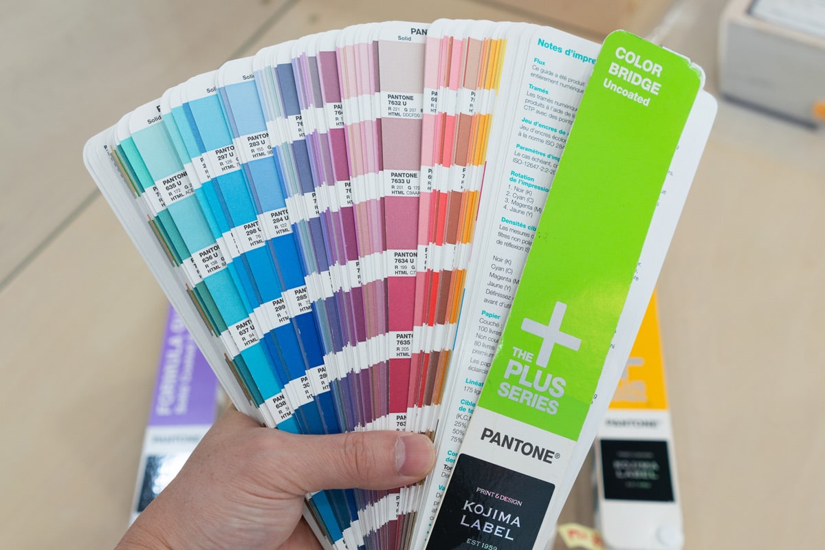 Choosing a Color from PANTONE