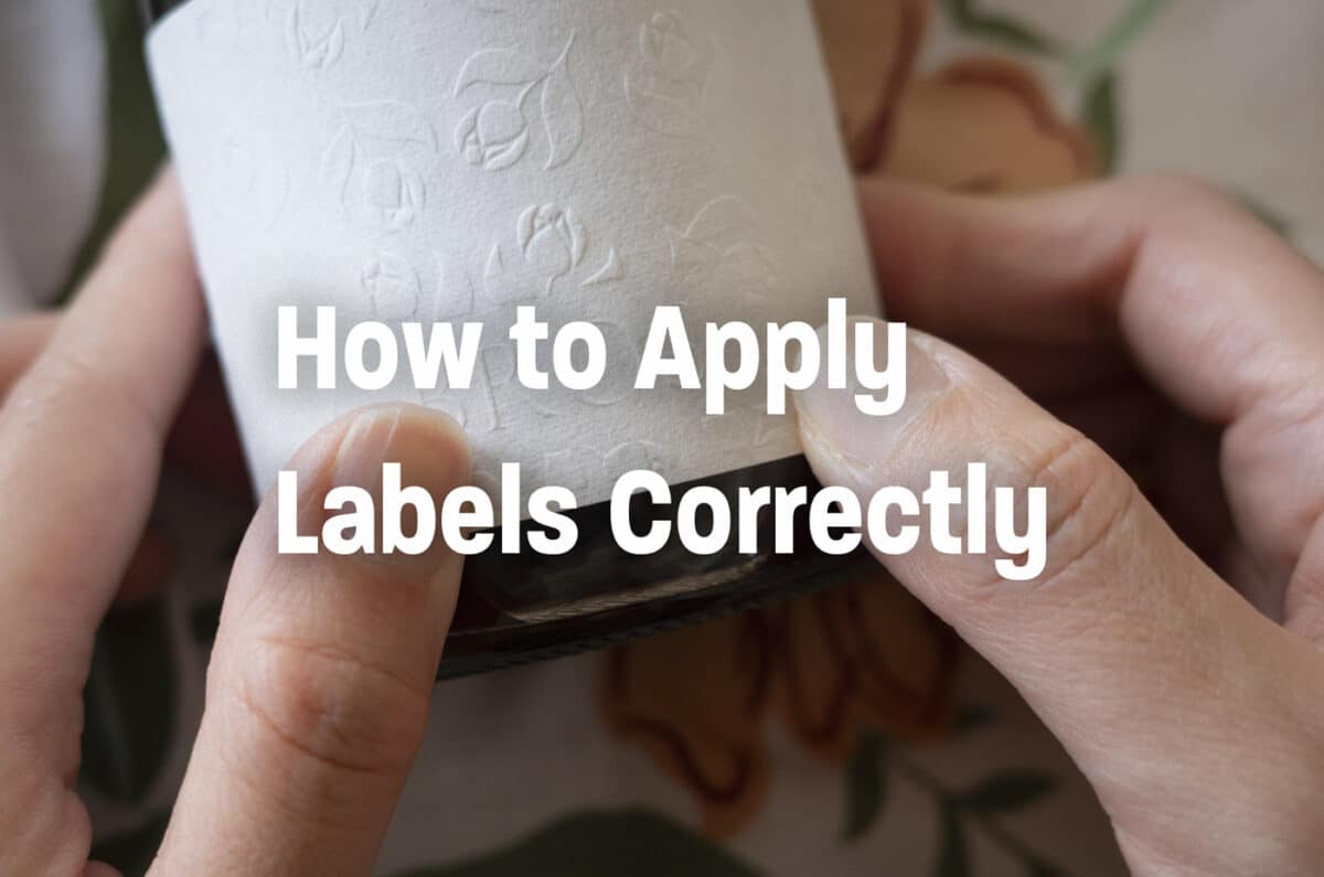 how to apply labels