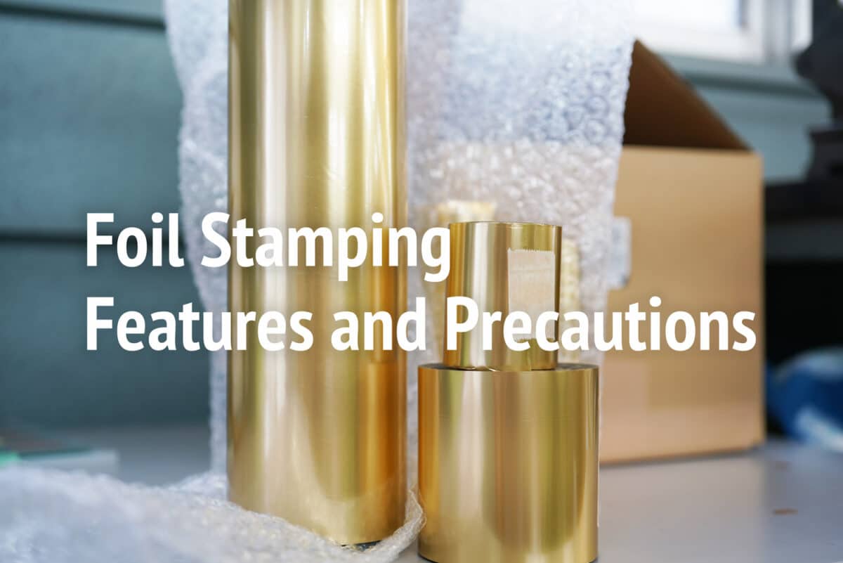 Foil stamping explained