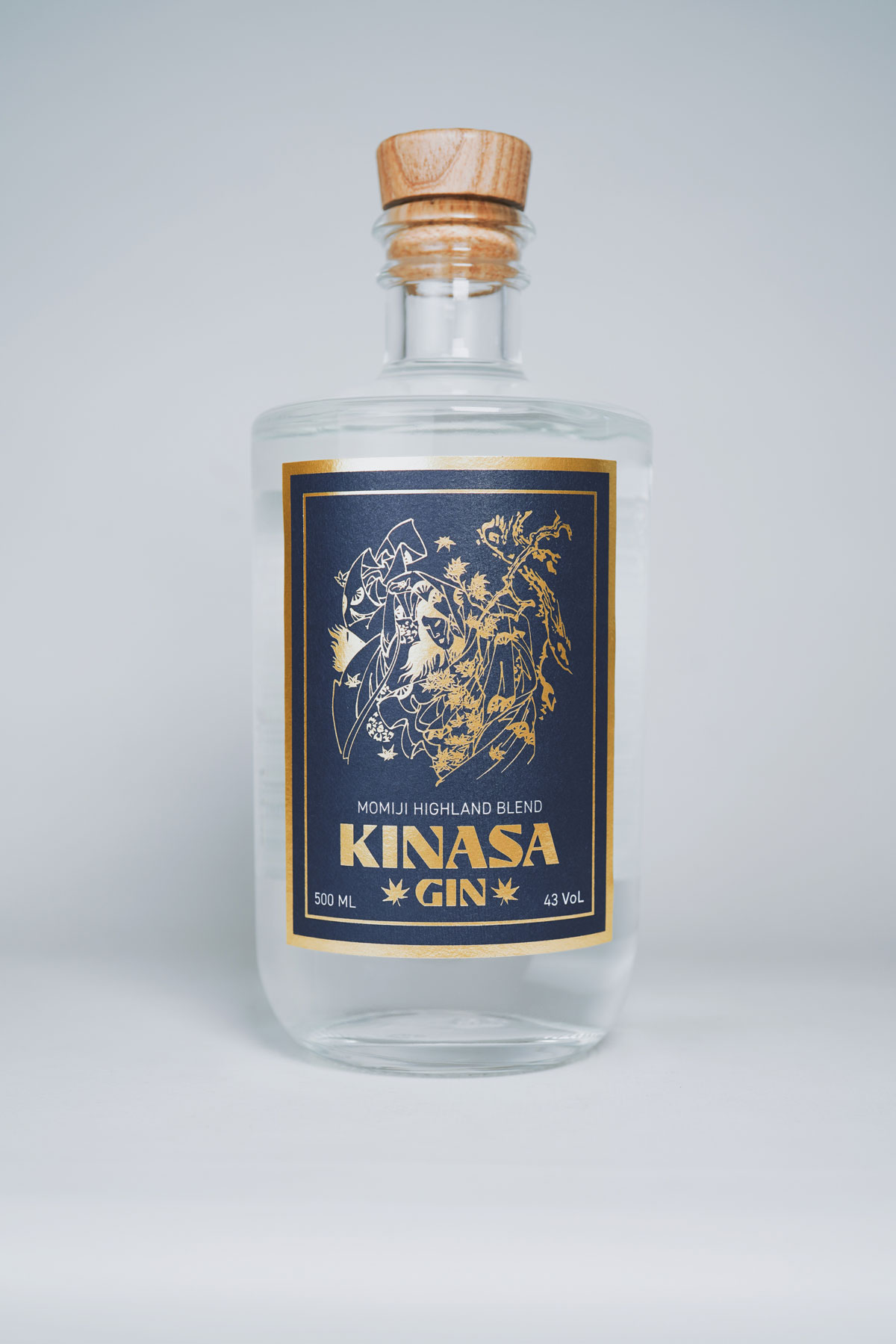 KINASA GIN Label