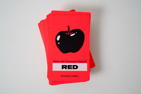 fluorescent label red