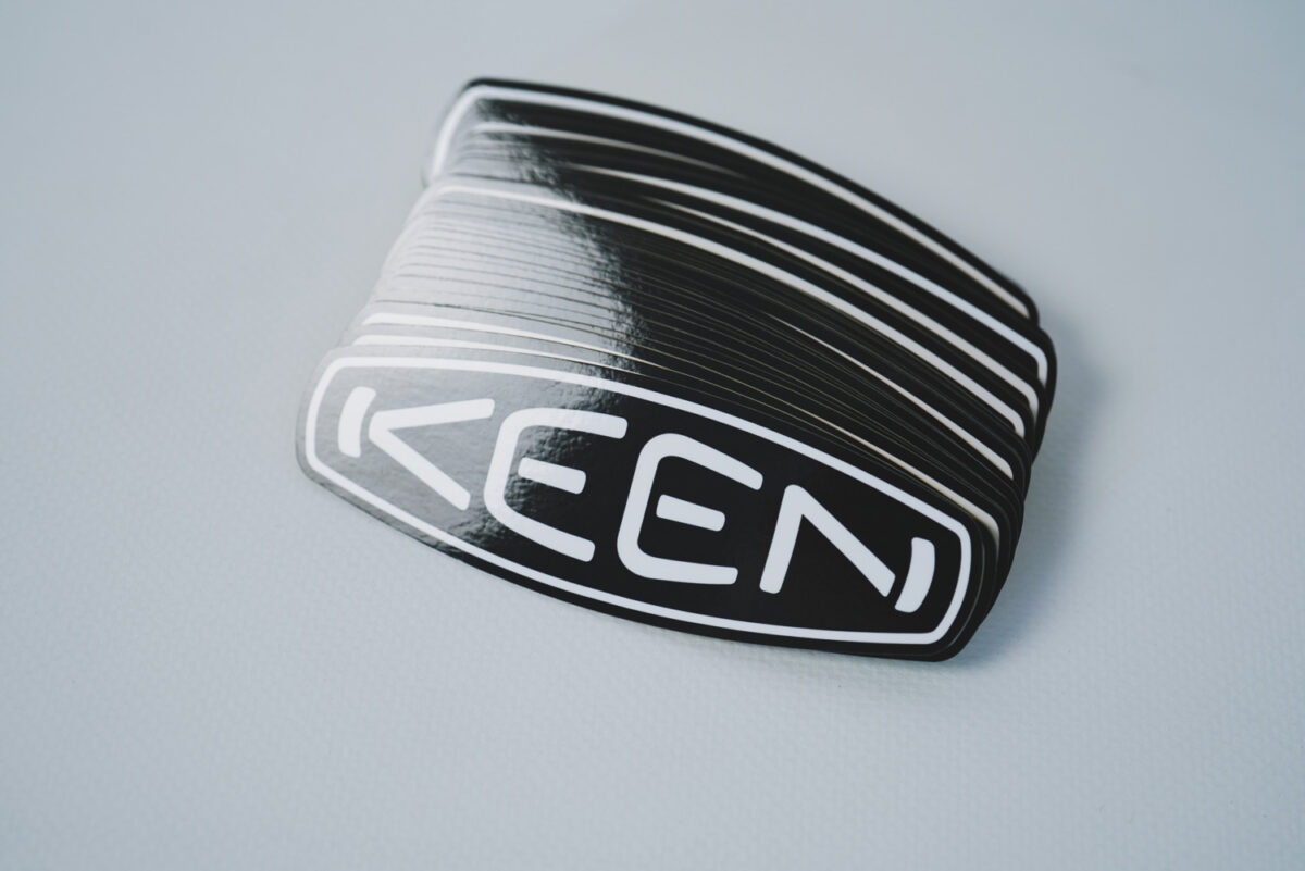 Keen Novelty Stickers