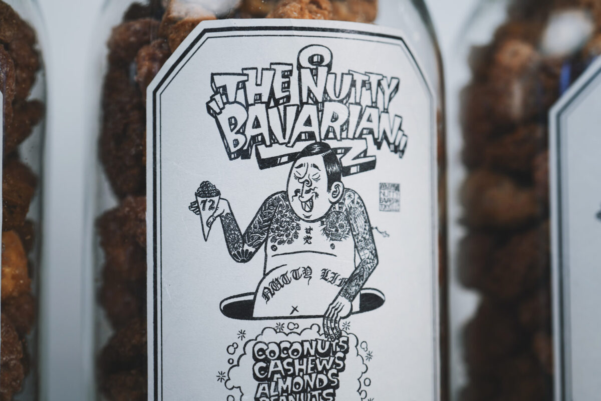 Nutty Bavarian Product Label