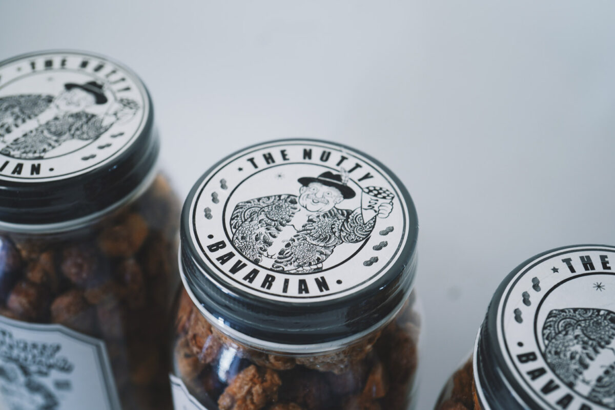 Nutty Bavarian Product Label