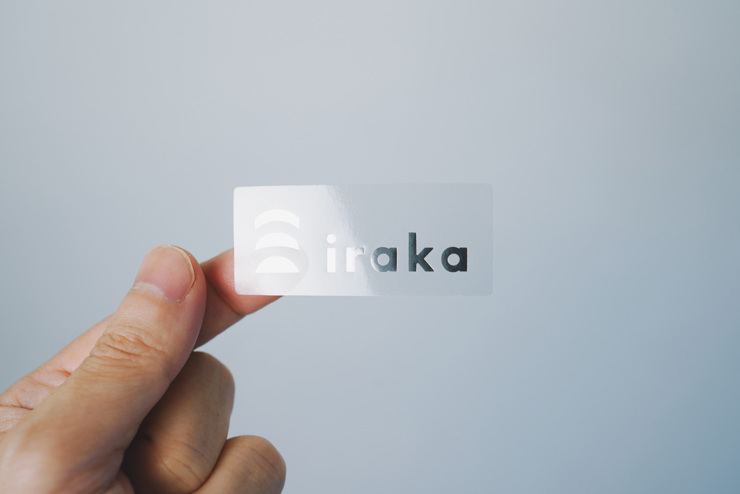 IRAKA Foil-Stamped Sticker