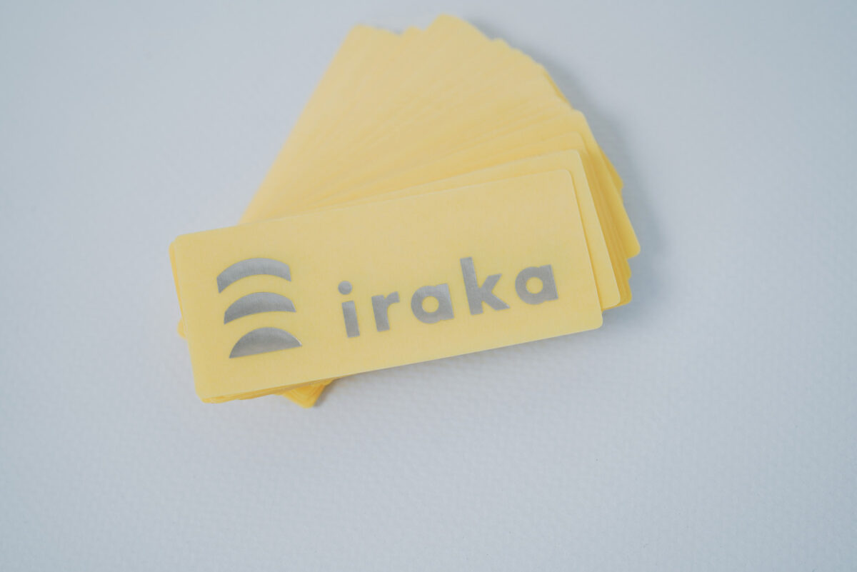 IRAKA Foil-Stamped Sticker