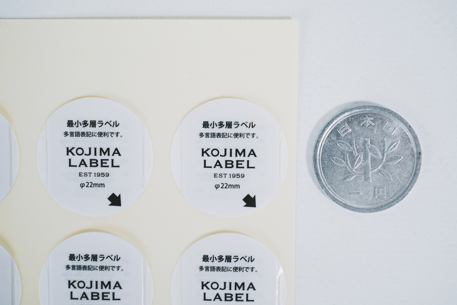 Minimum Size Multi-layer Label